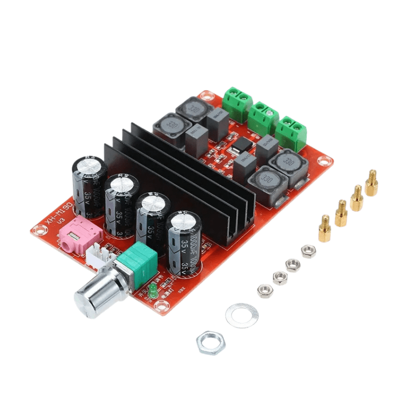 ماژول آمپلی فایر صوتی دو کاناله XH-M190 با توان خروجی 2X100W